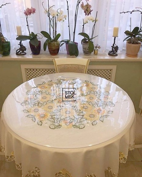 Силиконовая скатерть — Мягкое стекло 1.0 мм. Силиконовая скатерть — Мягкое стекло 1.0 мм.