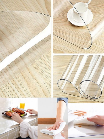 Скатерть мягкое жидкое стекло 50х120 см