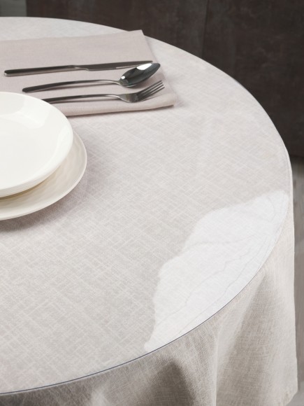Круглая скатерть Ø 80х80 см, тол 2.2 мм