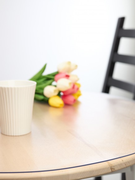 Круглая скатерть Ø 140х140 см, тол 2.2 мм